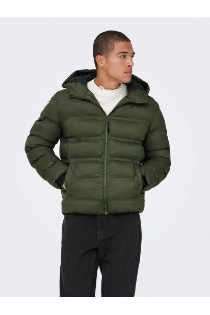 Casaco Homem Puffer Hood ON LY & SONS UNION