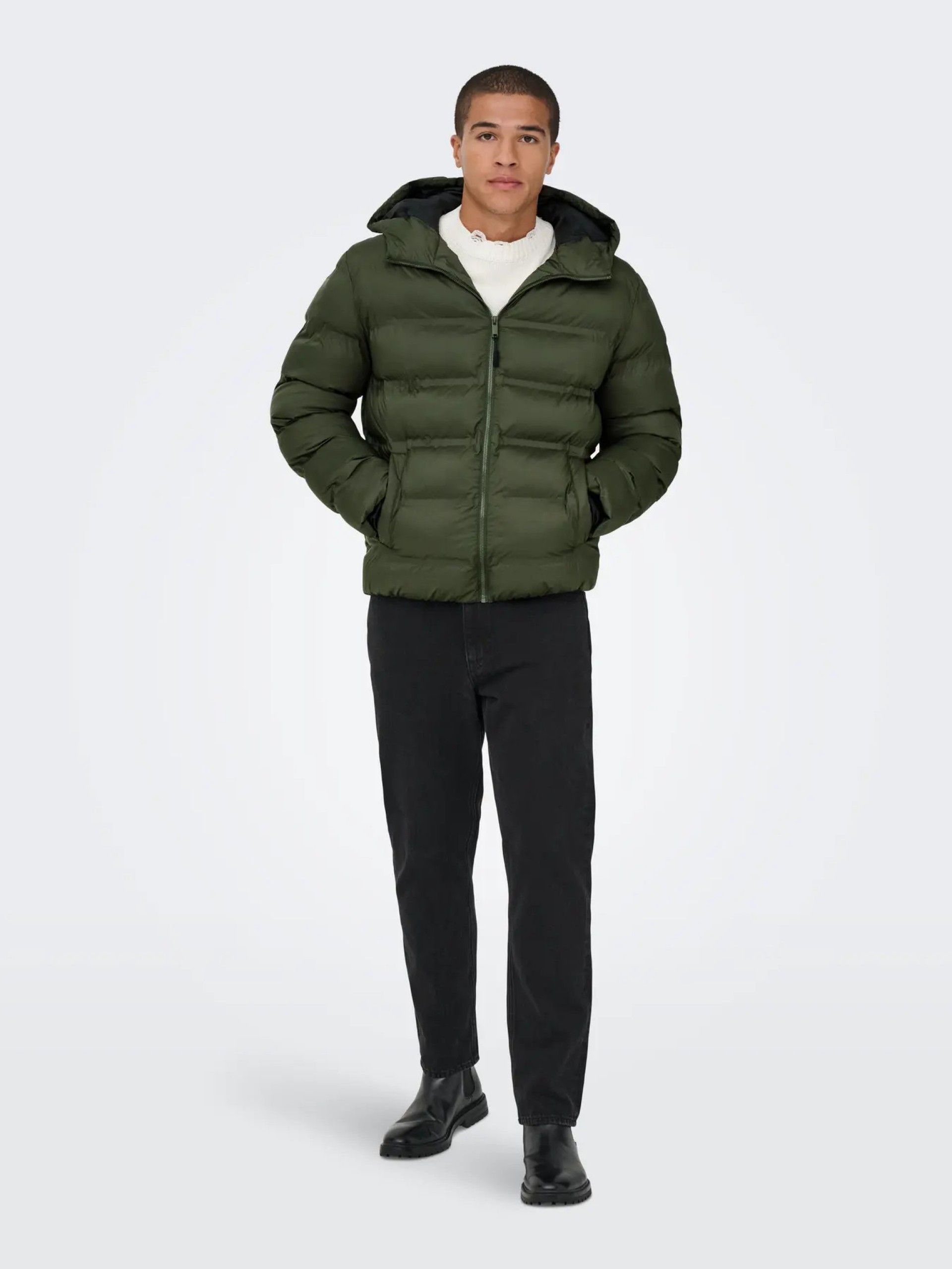 Casaco Homem Puffer Hood ON LY & SONS UNION