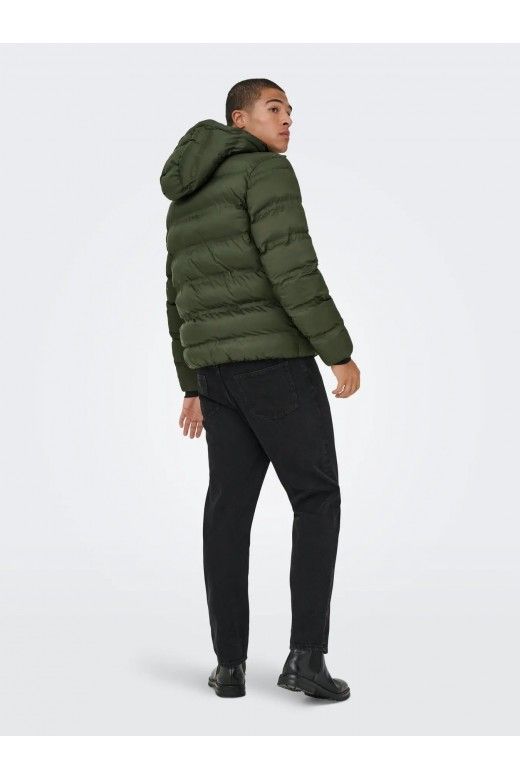 Casaco Homem Puffer Hood ON LY & SONS UNION Casaco Homem Puffer Hood ON LY & SONS UNION