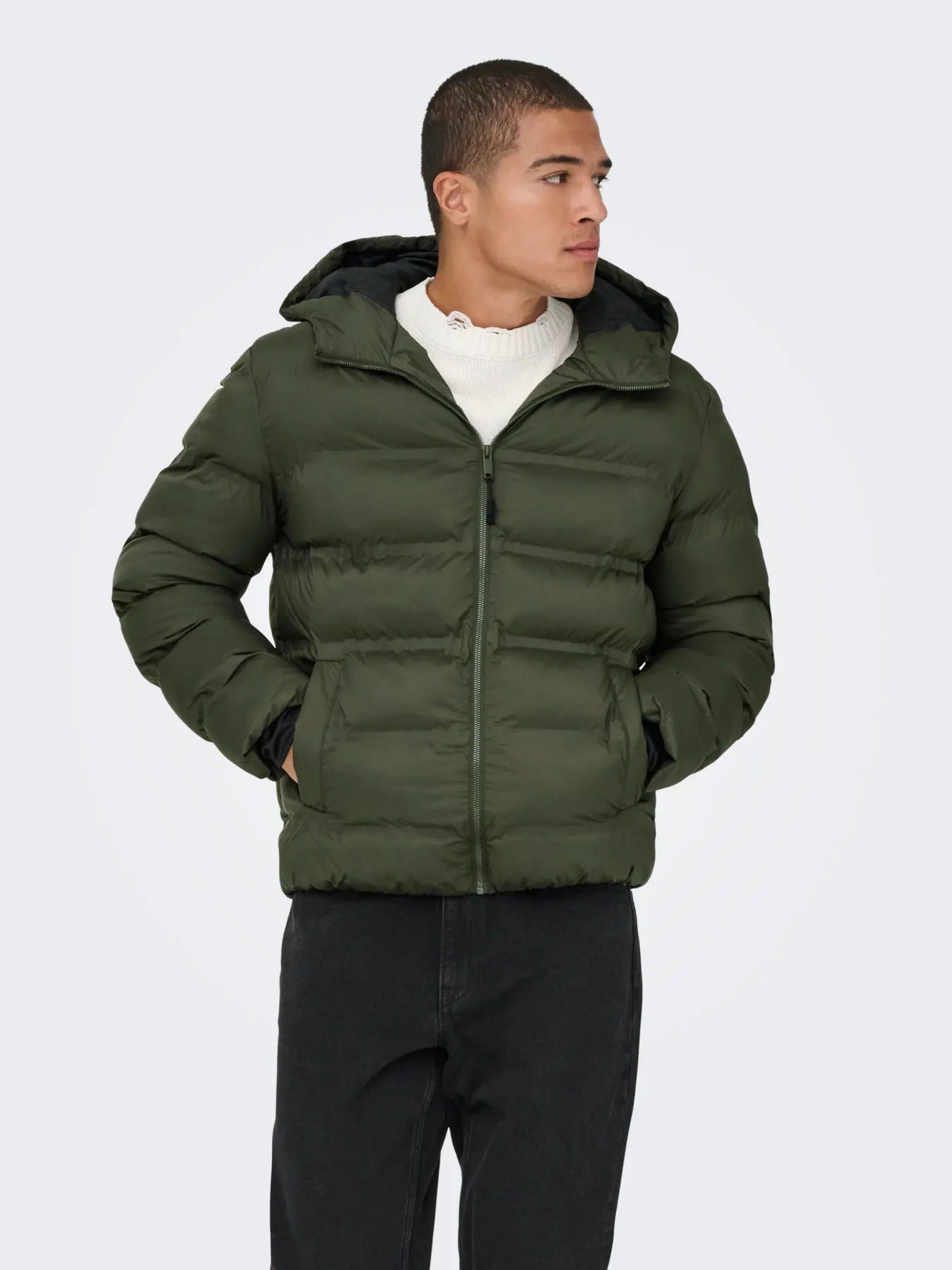 Casaco Homem Puffer Hood ON LY & SONS UNION