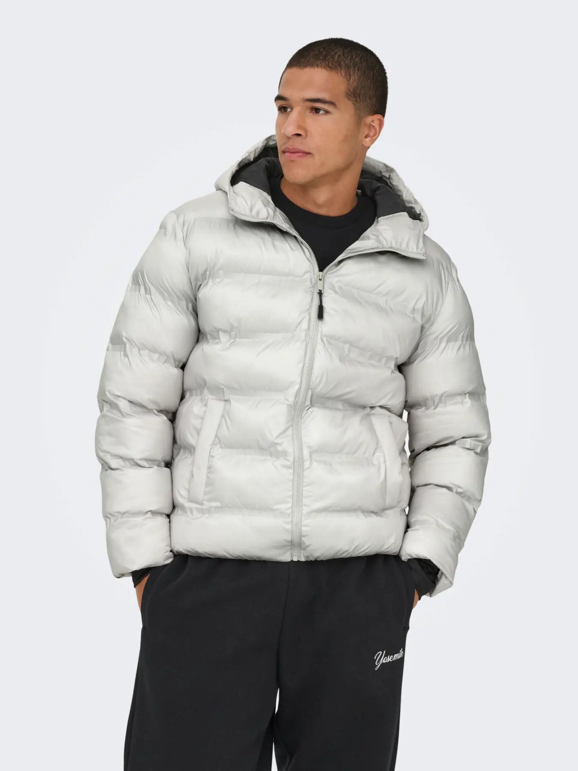 Casaco Homem Puffer Hood ON LY & SONS UNION
