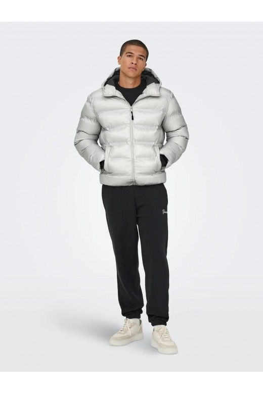 Casaco Homem Puffer Hood ON LY & SONS UNION Casaco Homem Puffer Hood ON LY & SONS UNION