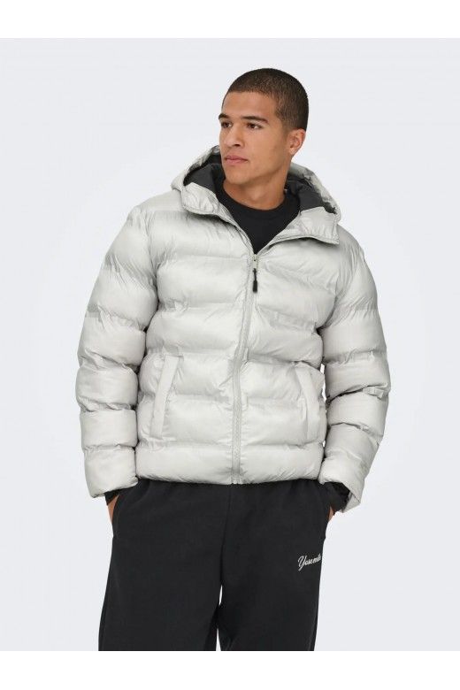 Casaco Homem Puffer Hood ON LY & SONS UNION Casaco Homem Puffer Hood ON LY & SONS UNION