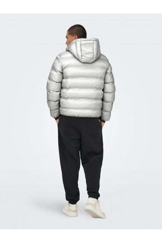 Casaco Homem Puffer Hood ON LY & SONS UNION Casaco Homem Puffer Hood ON LY & SONS UNION