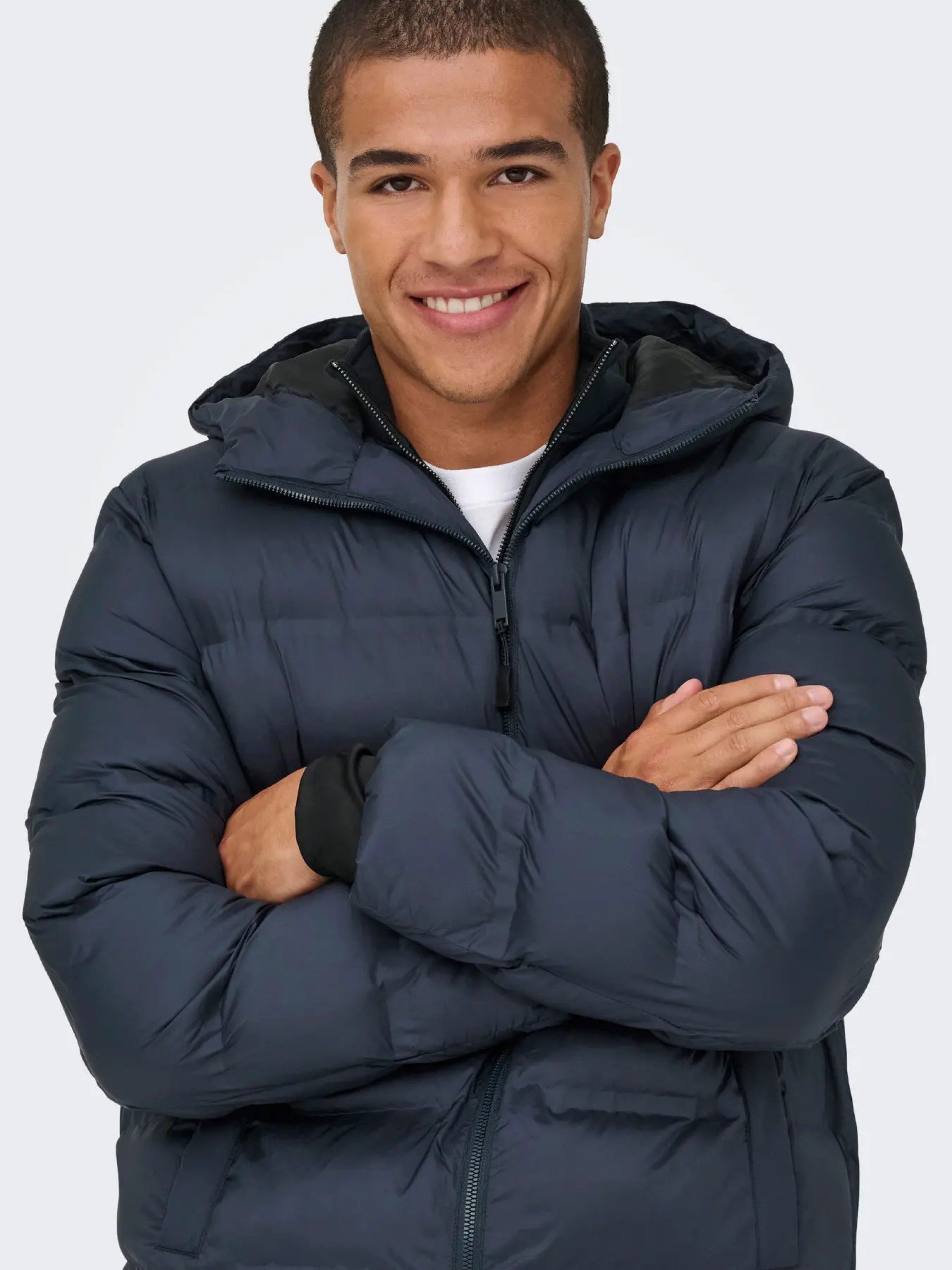 Casaco Homem Puffer Hood ON LY & SONS UNION