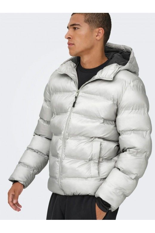 Casaco Homem Puffer Hood ON LY & SONS UNION Casaco Homem Puffer Hood ON LY & SONS UNION