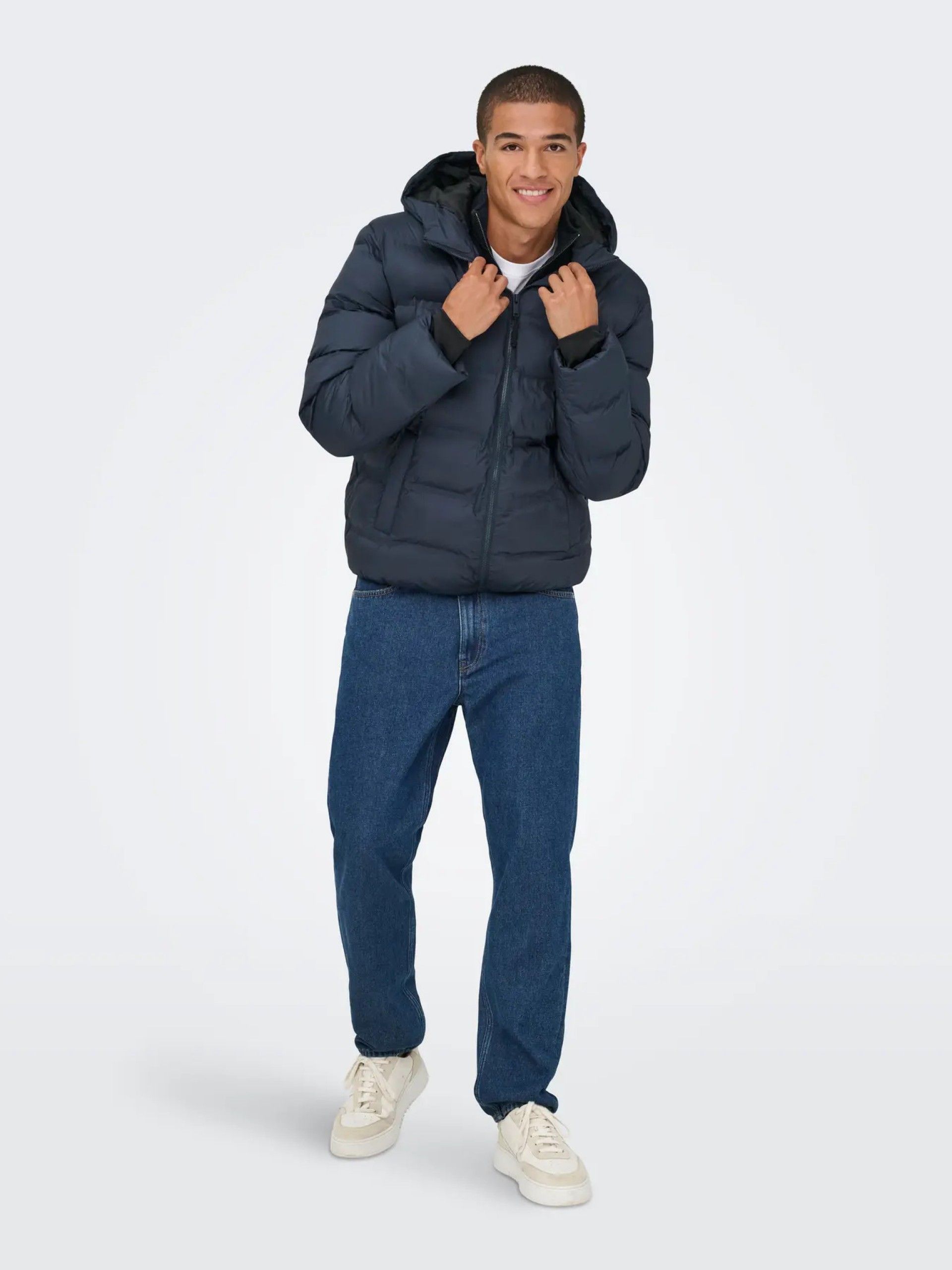 Casaco Homem Puffer Hood ON LY & SONS UNION