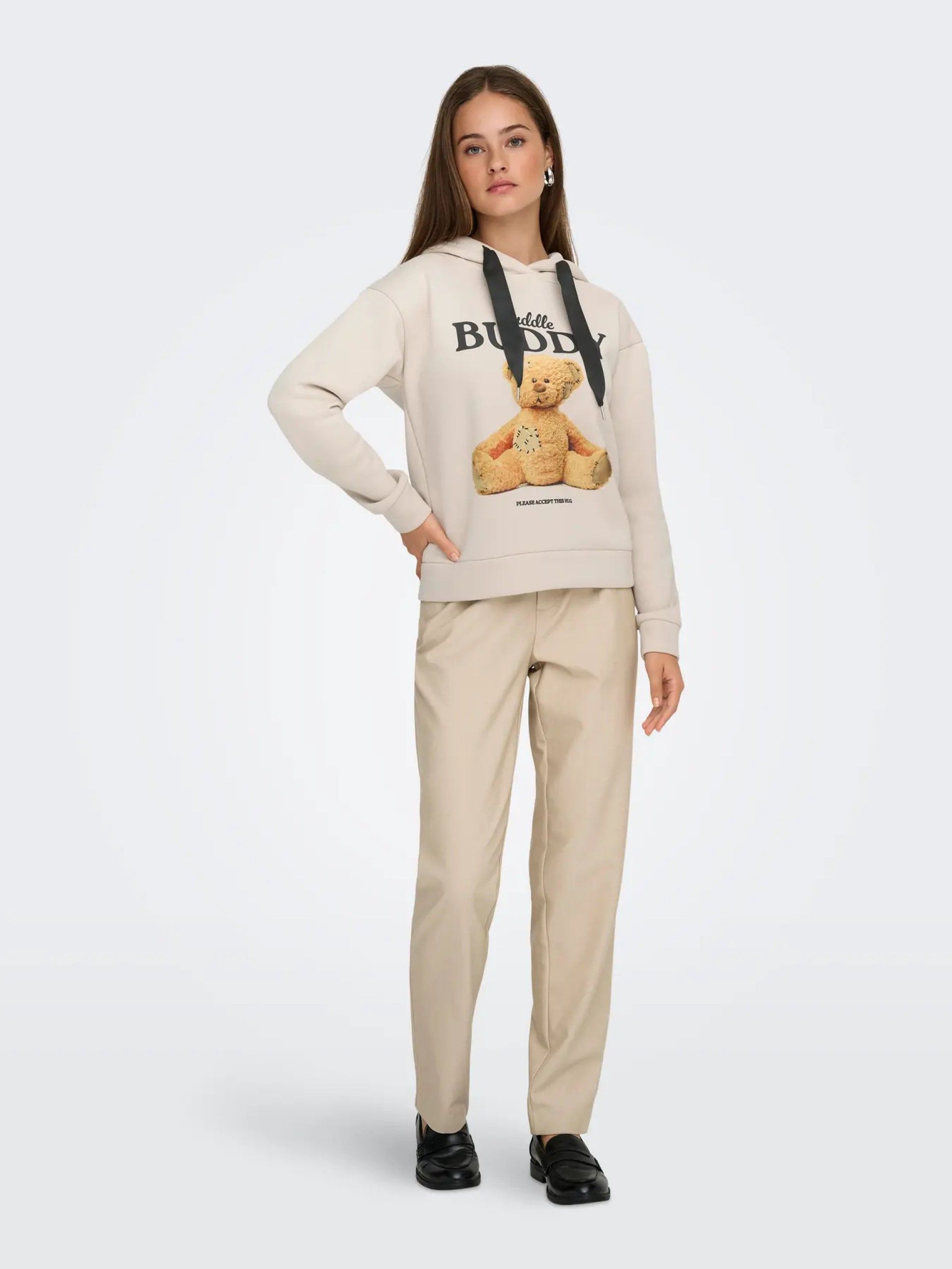 Sweat Mulher RICKY Hood ONLY