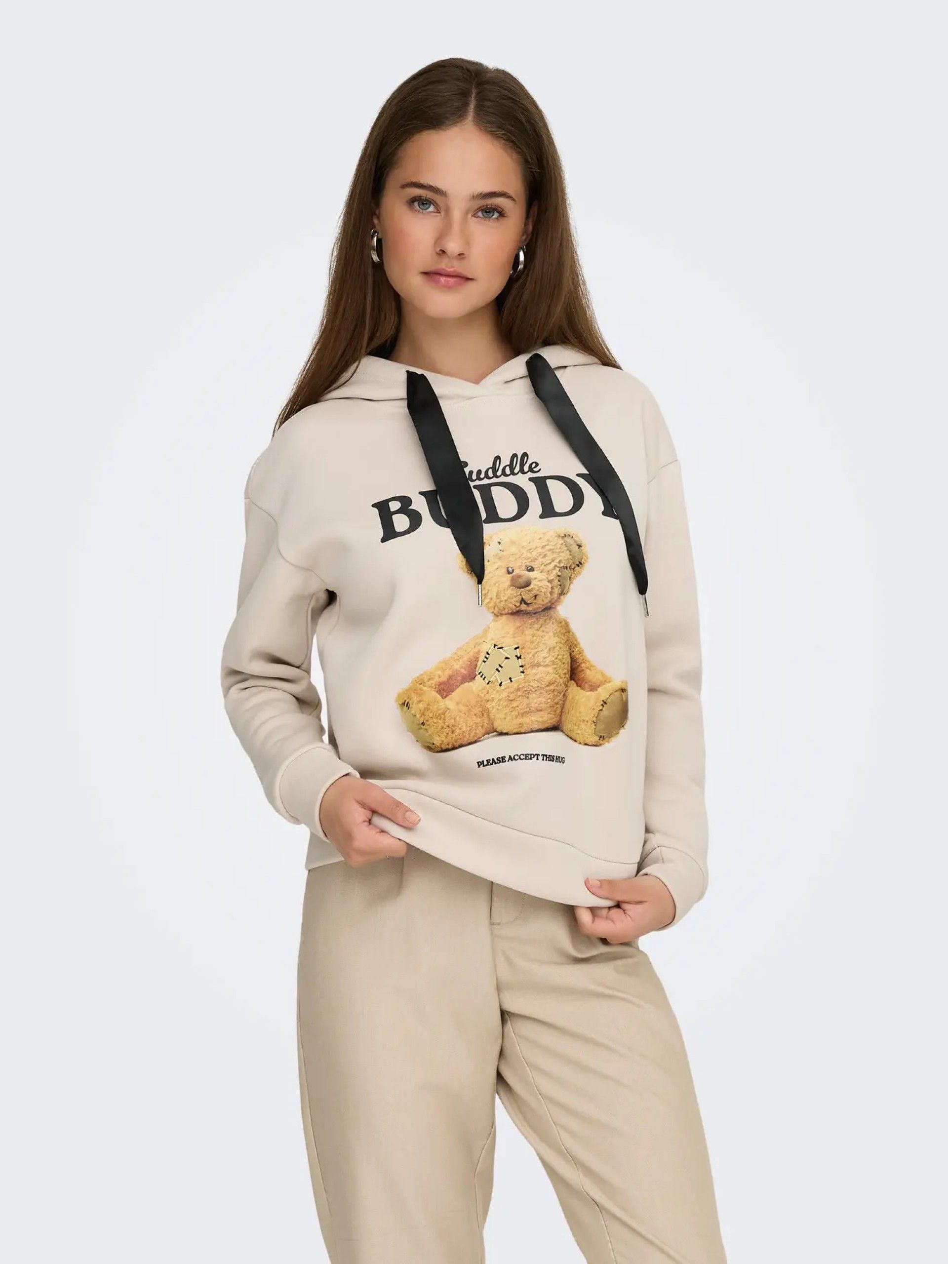 Sweat Mulher RICKY Hood ONLY