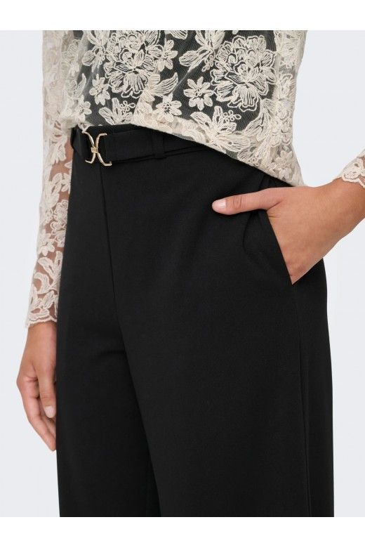 Calça Mulher GALA HW Belt Wide ONLY Calça Mulher GALA HW Belt Wide ONLY