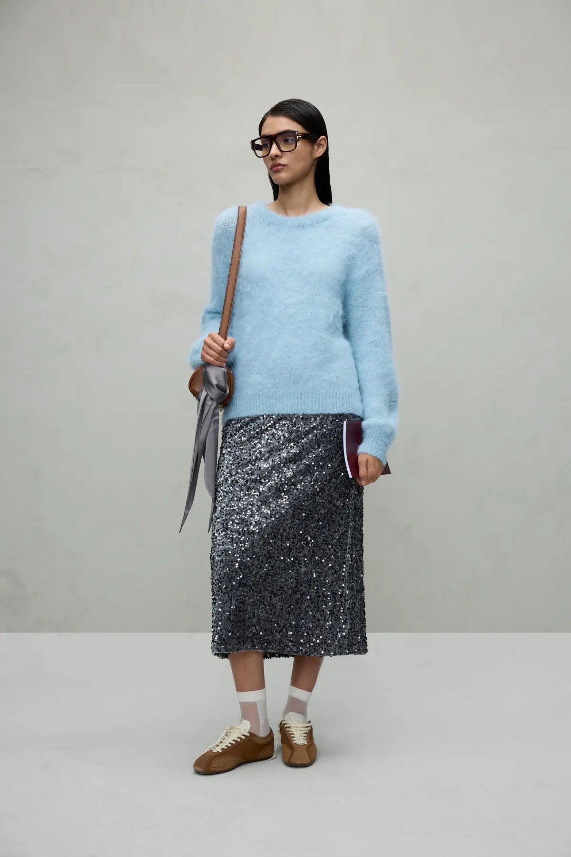 Saia FAITH HW Midi com Brilhantes VILA