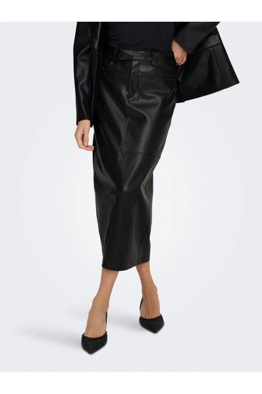 Saia Faux Leather VERONA Long ONLY Saia Faux Leather VERONA Long ONLY