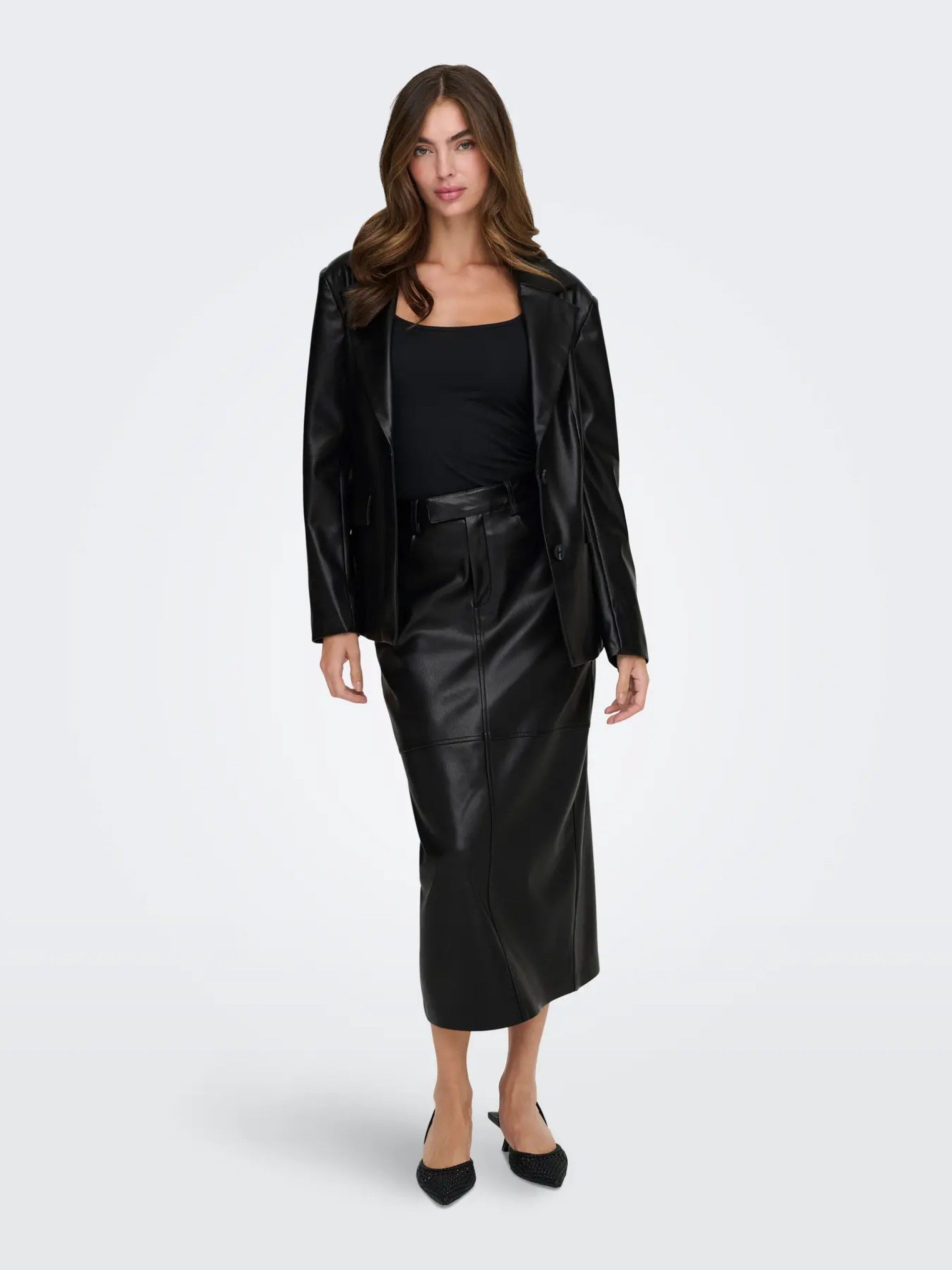 Saia Faux Leather VERONA Long ONLY