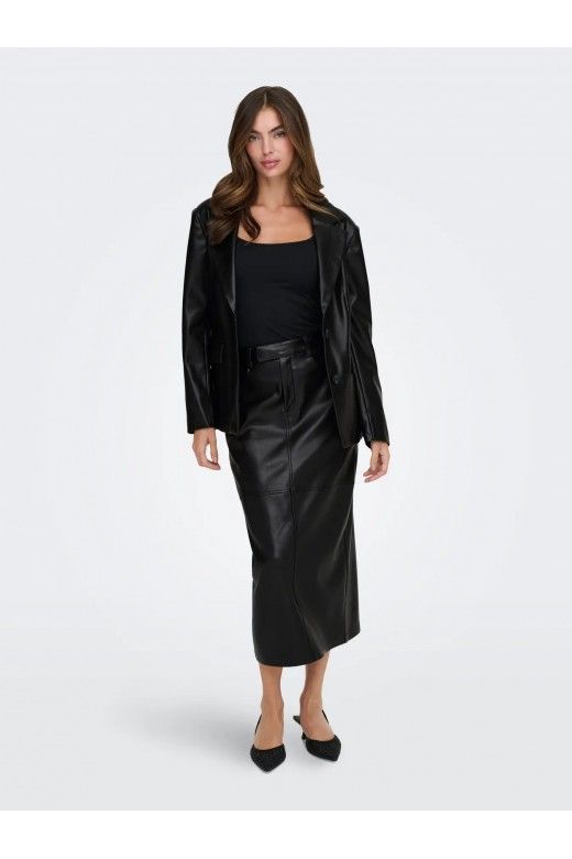 Saia Faux Leather VERONA Long ONLY Saia Faux Leather VERONA Long ONLY
