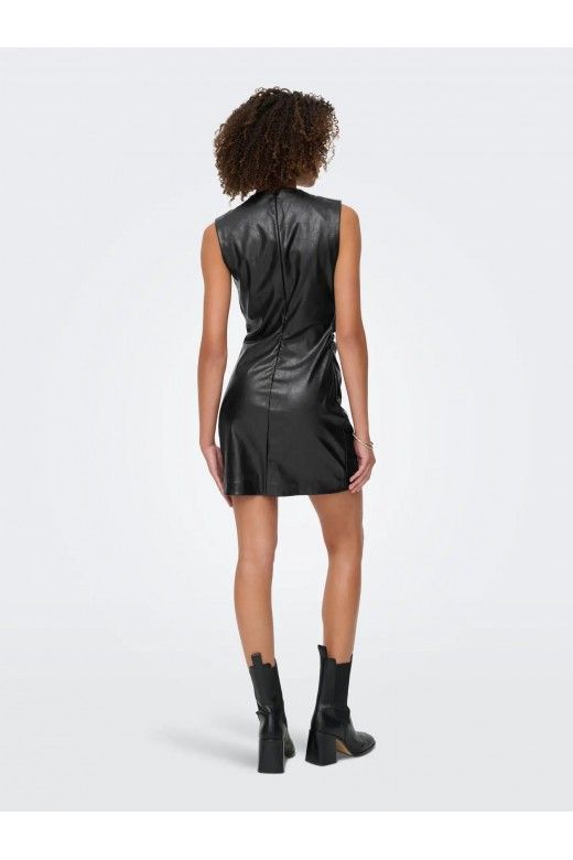 Vestido Faux Leather MONE GLAZED ONLY Vestido Faux Leather MONE GLAZED ONLY