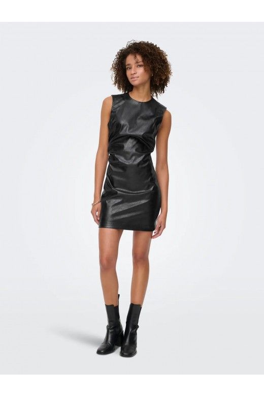 Vestido Faux Leather MONE GLAZED ONLY Vestido Faux Leather MONE GLAZED ONLY