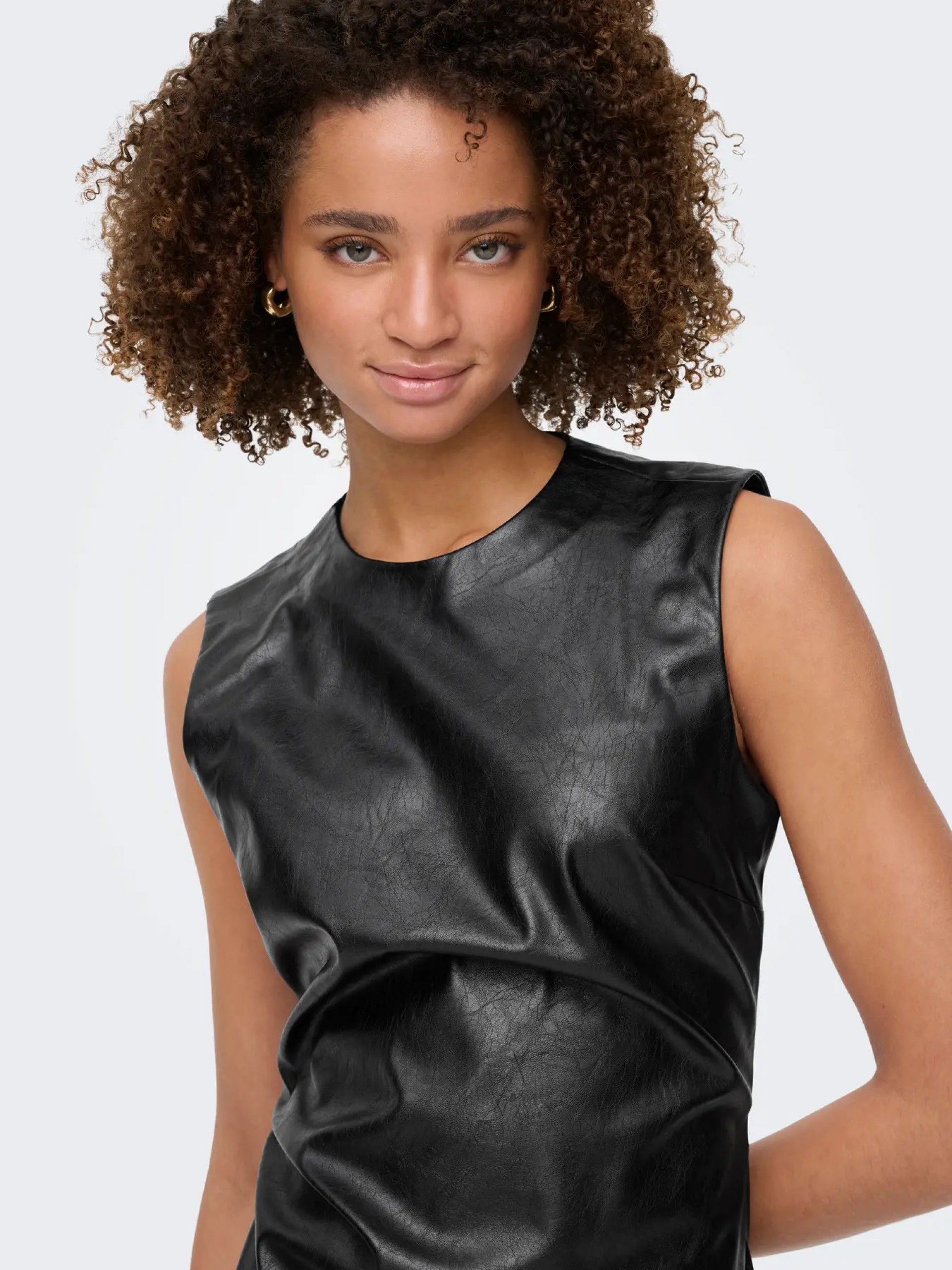 Vestido Faux Leather MONE GLAZED ONLY