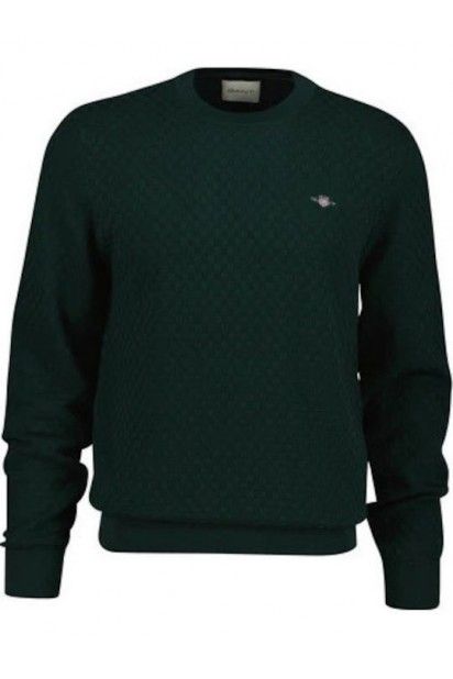 Camisola  Homem GANT  Micro Texture Camisola  Homem GANT  Micro Texture