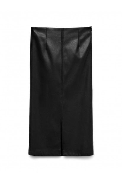 Saia Faux Leather OLIVELIPPA VERO MODA