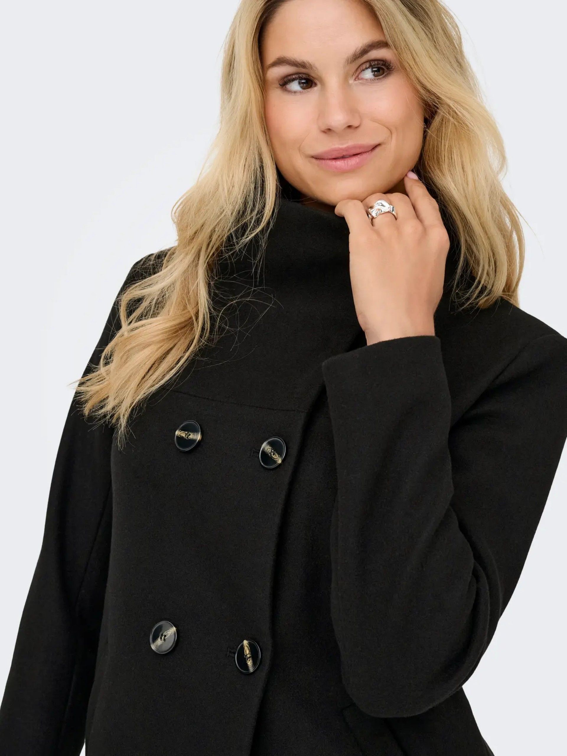 Casaco Mulher ONLY BLAKE Midi Botões