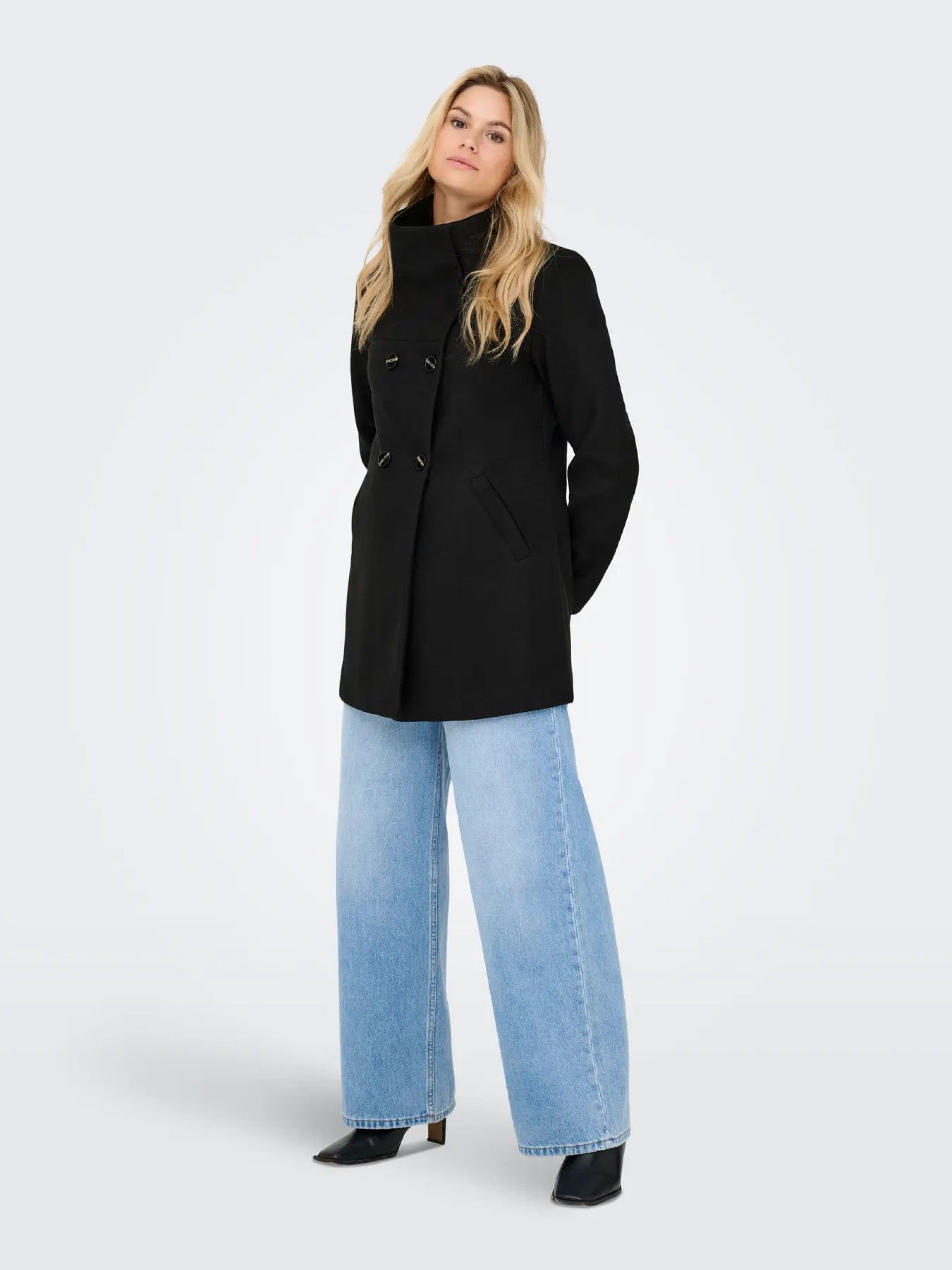 Casaco Mulher ONLY BLAKE Midi Botões