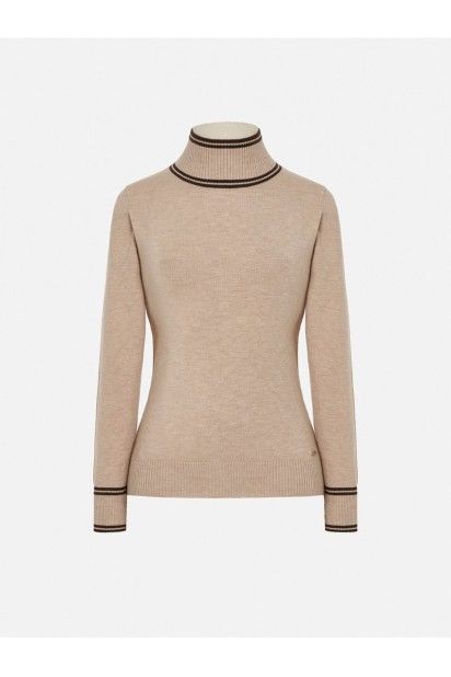 Camisola Gola Alta Mulher SCRIPTA Camisola Gola Alta Mulher SCRIPTA