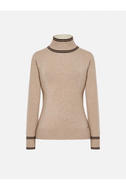 Camisola Gola Alta Mulher SCRIPTA Camisola Gola Alta Mulher SCRIPTA