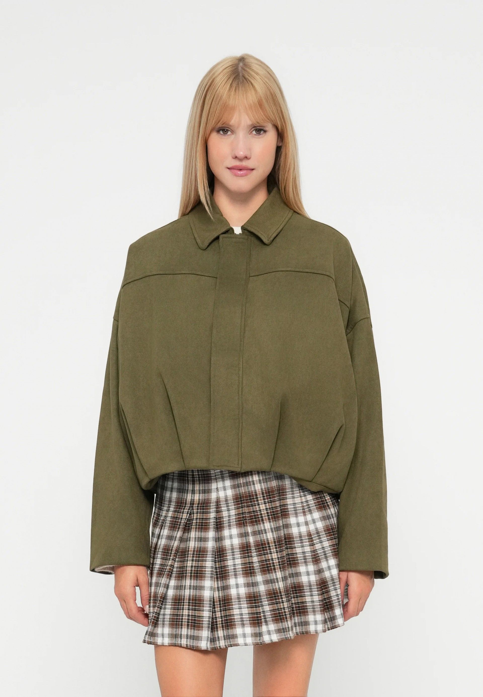 Casaco Mulher curto Faux Suede VIRAL VILA
