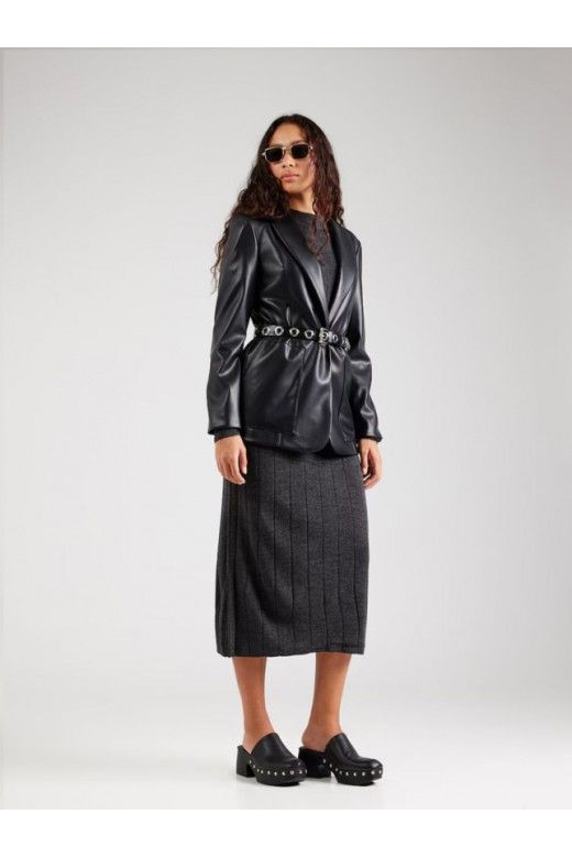 Vestido Malha Midi Gola Subida ONLY TESS