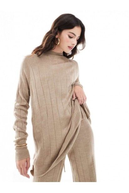 Camisola Mulher Gola Alta ONLY TESS Long