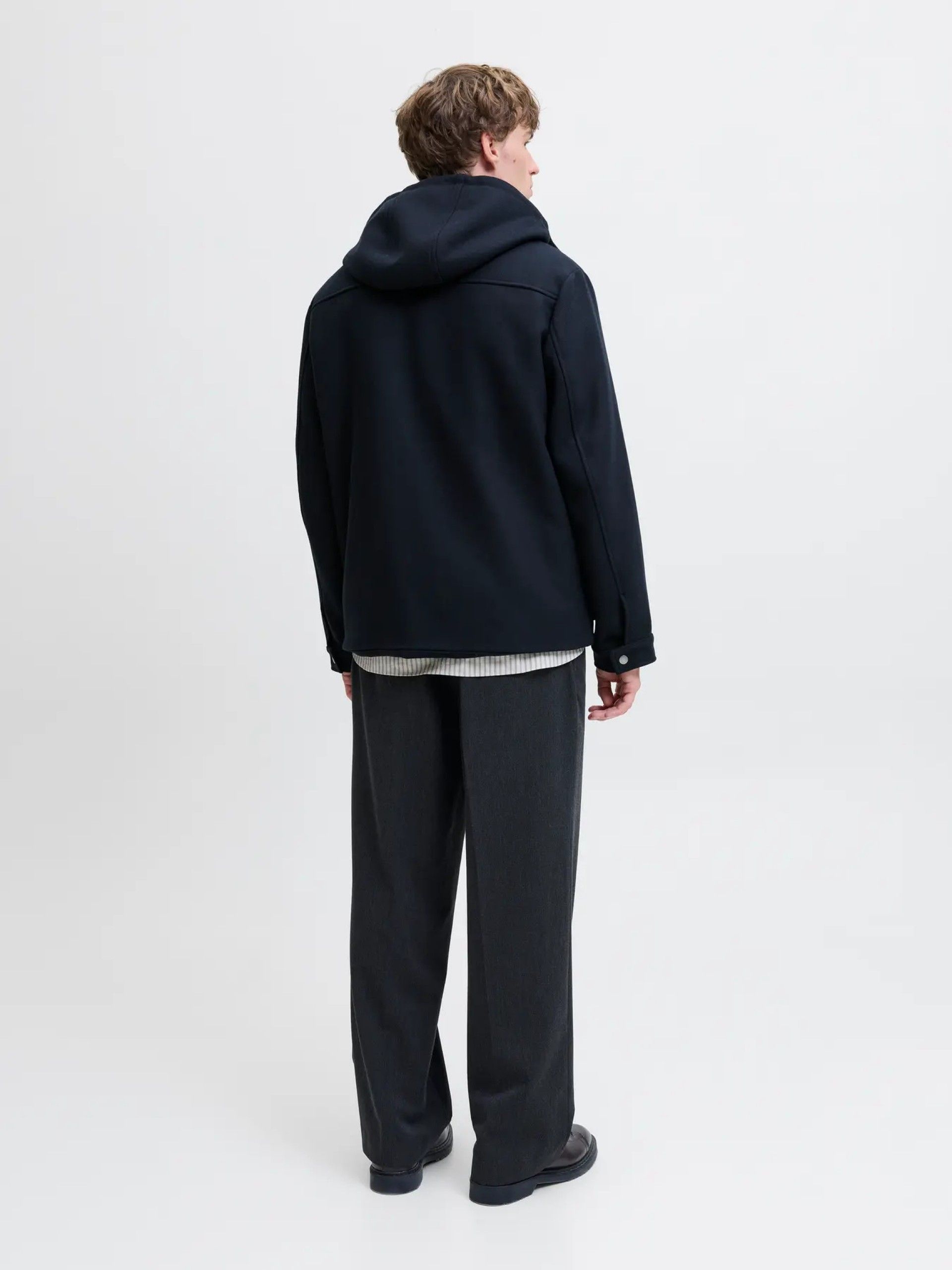 Casaco Homem WOOL Blend Capuz BLAJESS Jack Jones