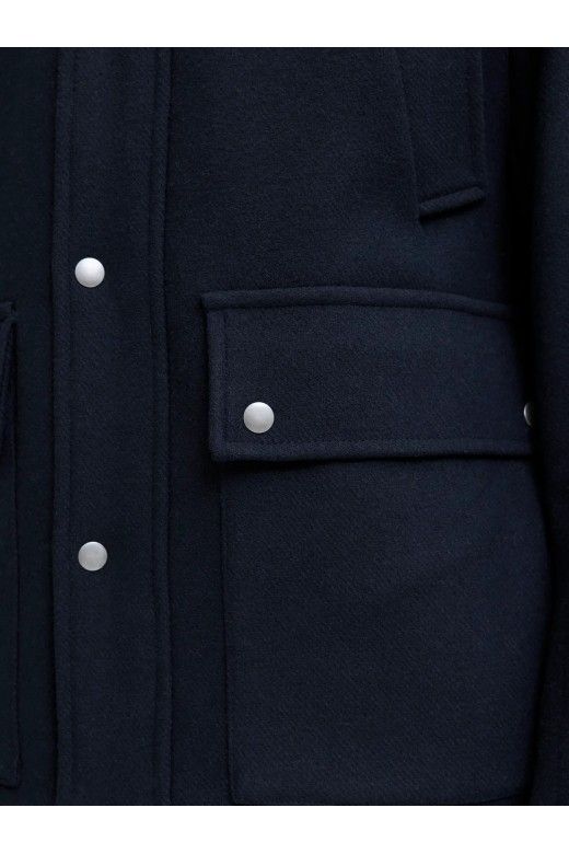 Casaco Homem WOOL Blend Capuz BLAJESS Jack Jones