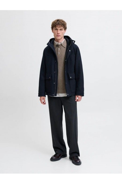 Casaco Homem WOOL Blend Capuz BLAJESS Jack Jones