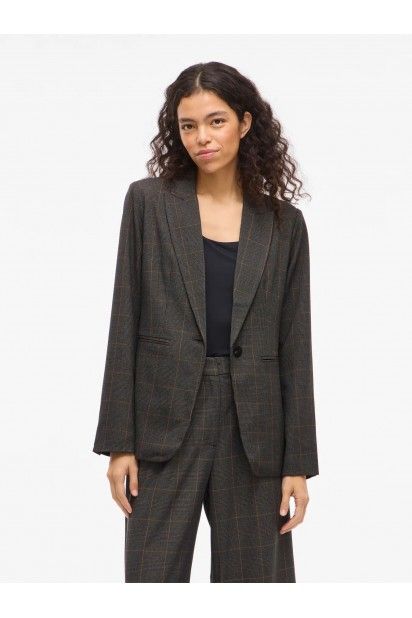 Blazer Mulher FALTE Xadrez VILA