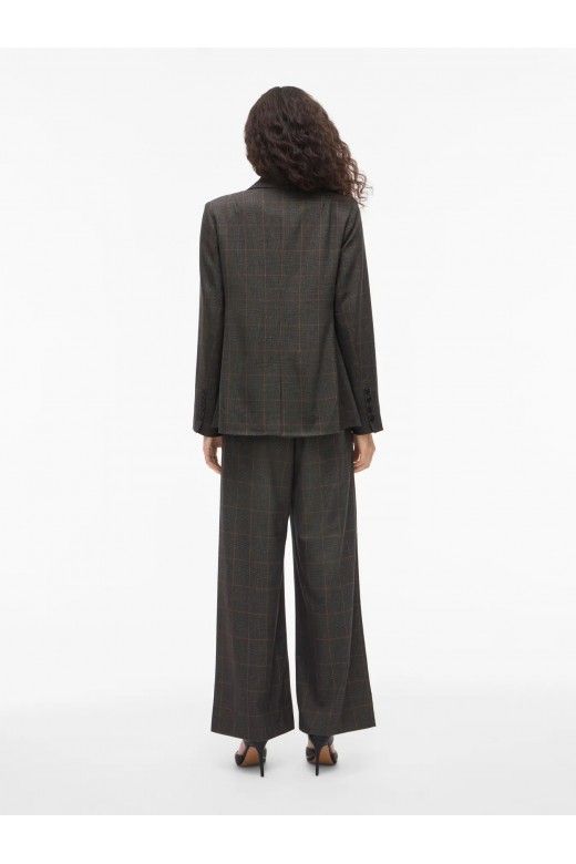 Blazer Mulher FALTE Xadrez VILA Blazer Mulher FALTE Xadrez VILA