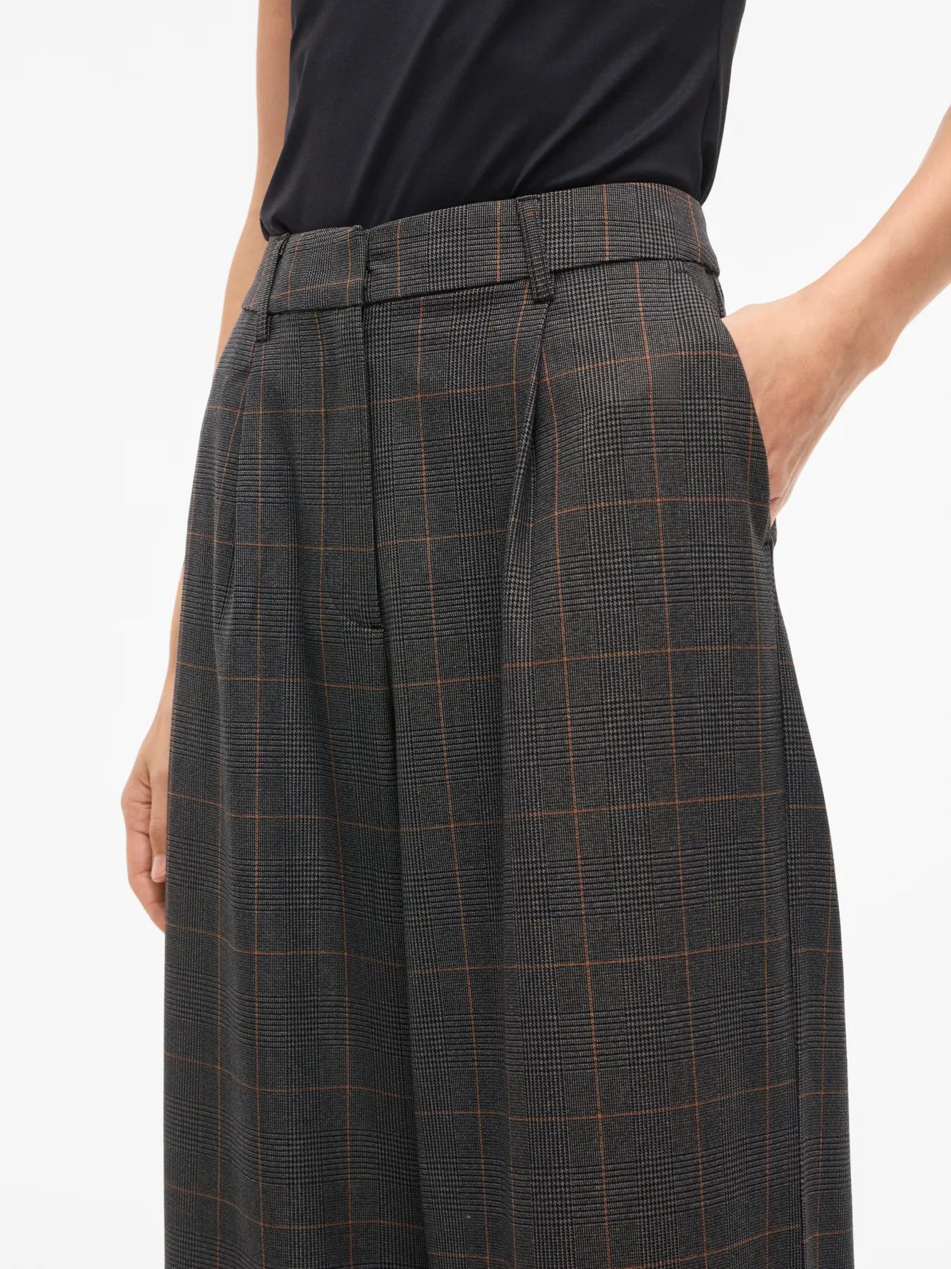 Calça Mulher Xadrez FALTE VILA