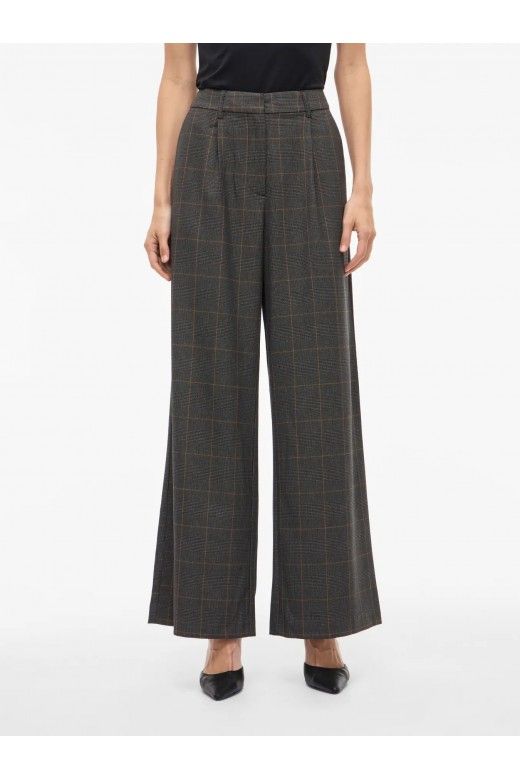 Calça Mulher Xadrez FALTE VILA Calça Mulher Xadrez FALTE VILA