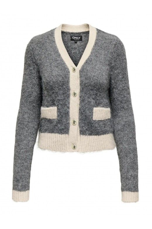 Casaco Malha V Mulher MAGGIE ONLY Casaco Malha V Mulher MAGGIE ONLY