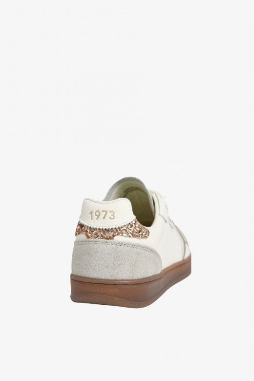 Sapatilhas Pepe Jeans Ball Basic Mulher Branco PLS000014