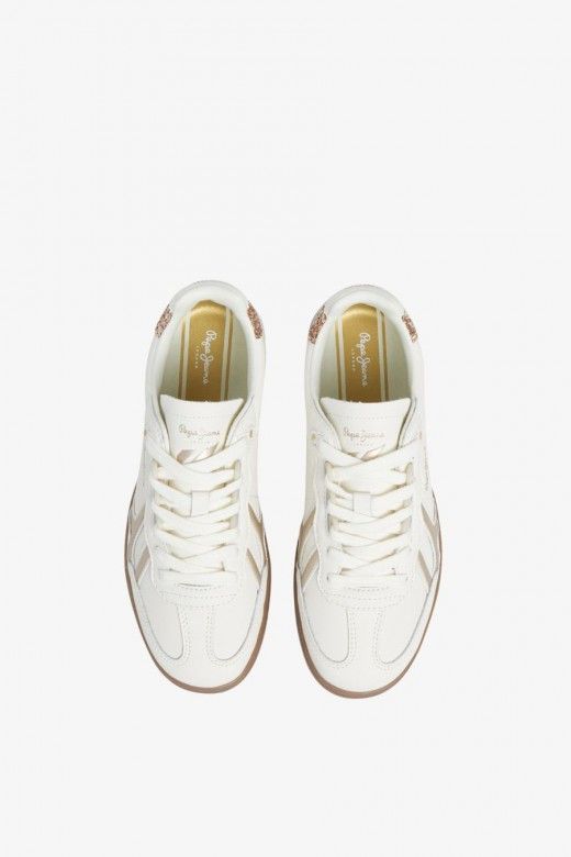 Sapatilhas Pepe Jeans Ball Basic Mulher Branco PLS000014