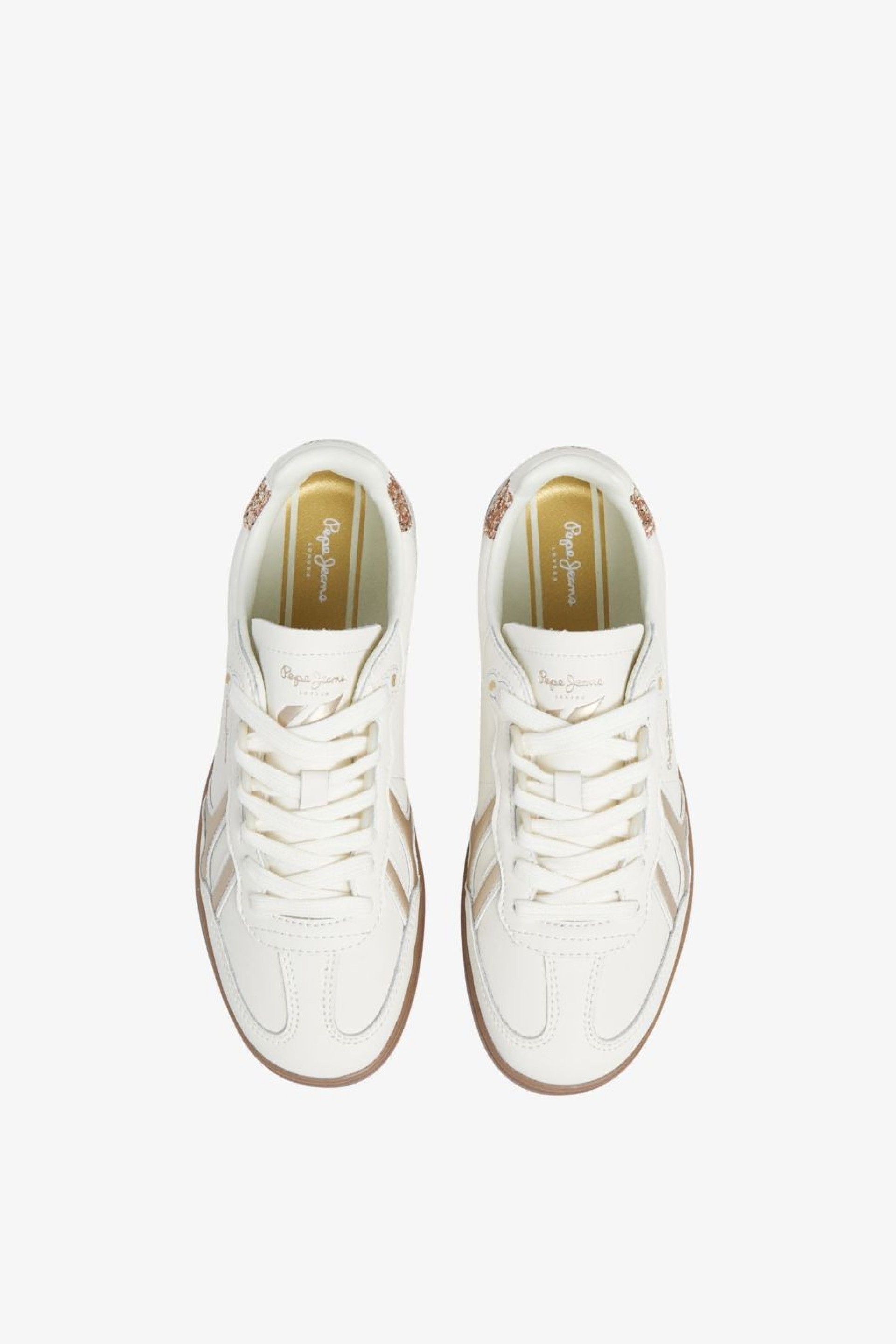 Sapatilhas Pepe Jeans Ball Basic Mulher Branco PLS000014