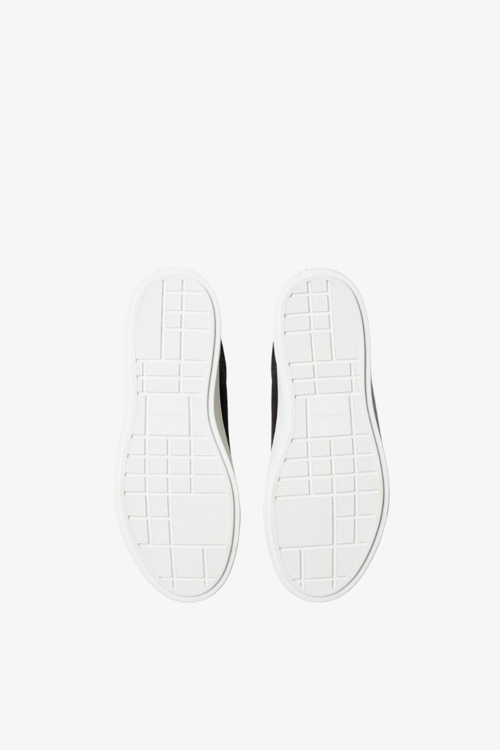 Sapatilhas Mulher Calvin Klein em Pele com Relevo e Logo