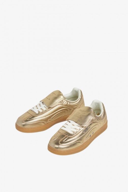 Sapatilhas Pepe Jeans Ball Metal Gold Mulher PLS000010 Sapatilhas Pepe Jeans Ball Metal Gold Mulher PLS000010