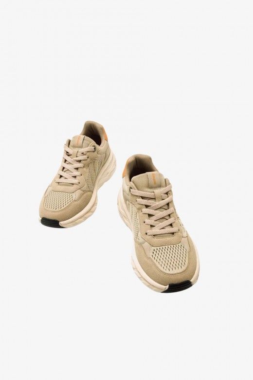 Sapatilha Homem Desportivas com Sola Grossa Estilo Running