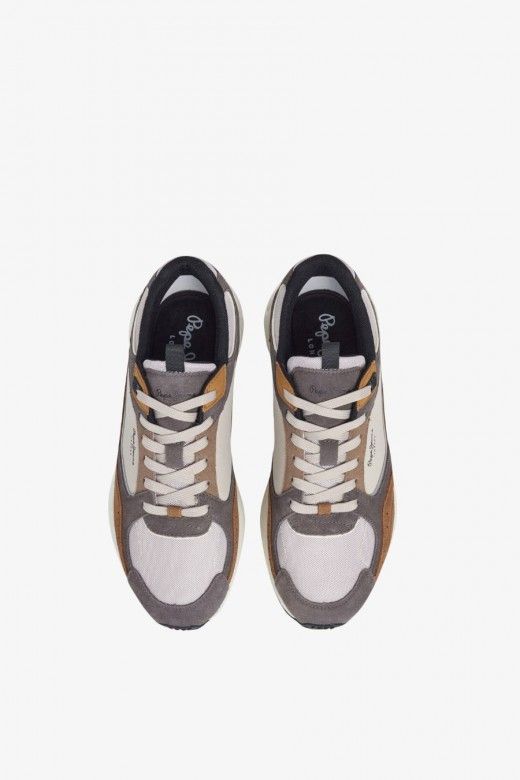 Sapatilhas Pepe Jeans Marlon Sports Homem Cinza PMS600002