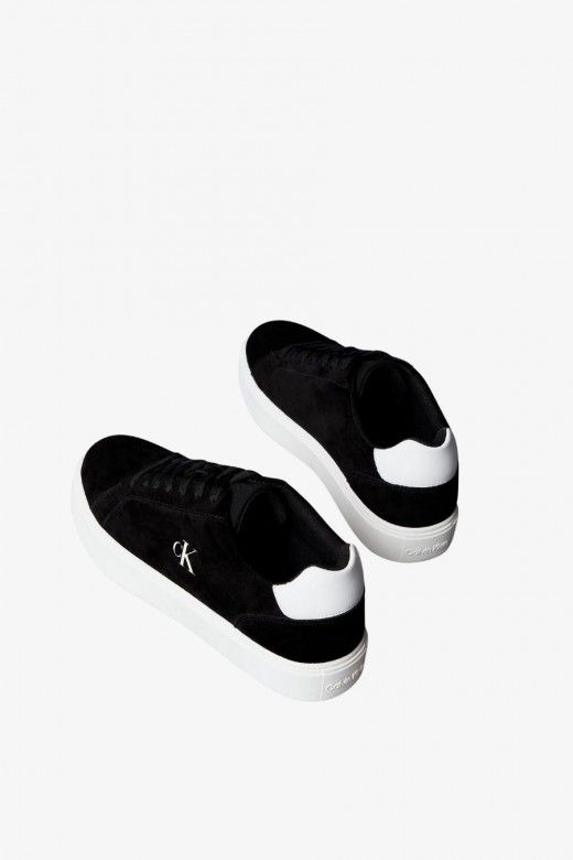 Sapatilhas Homem Calvin Klein em Camura e Couro com Sola Flexvel