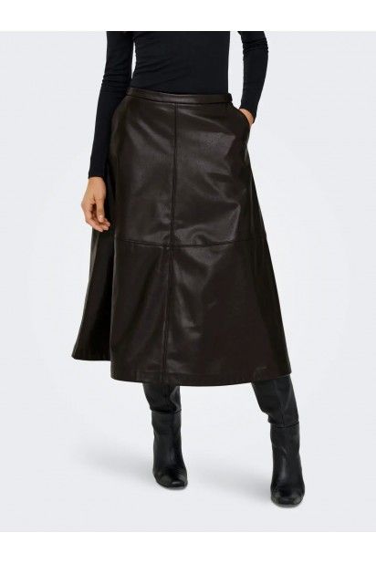 Saia Faux Leather Long GULV ONLY