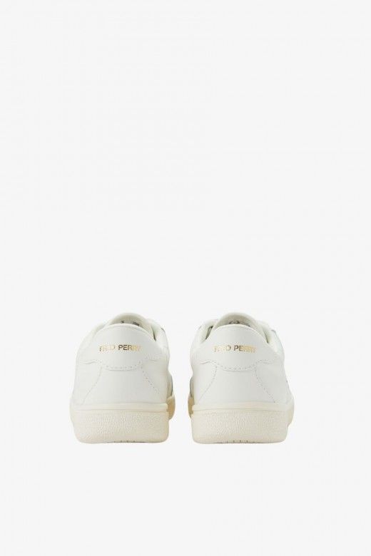 Sapatilhas FRED PERRY Leather Light Ecru B1324