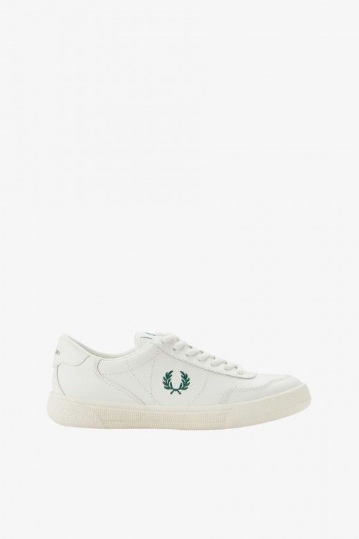 Sapatilhas FRED PERRY Leather Light Ecru B1324