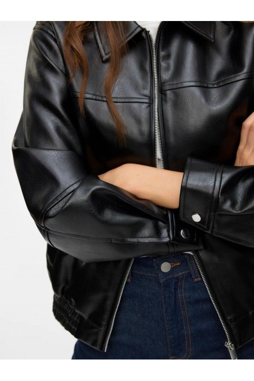 Casaco Faux Leather curto TALUA VERO MODA